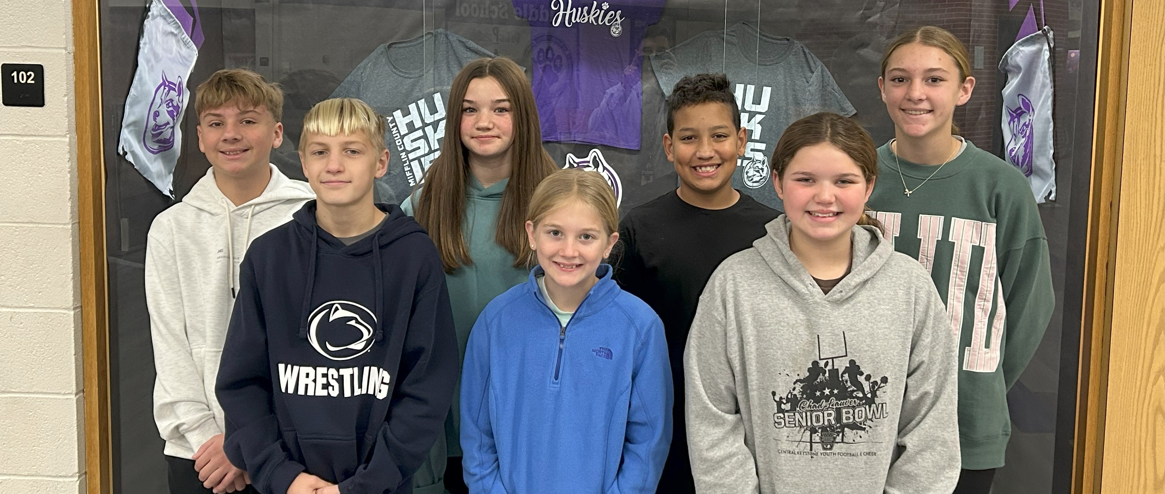 MCMS November Huskies of the Month