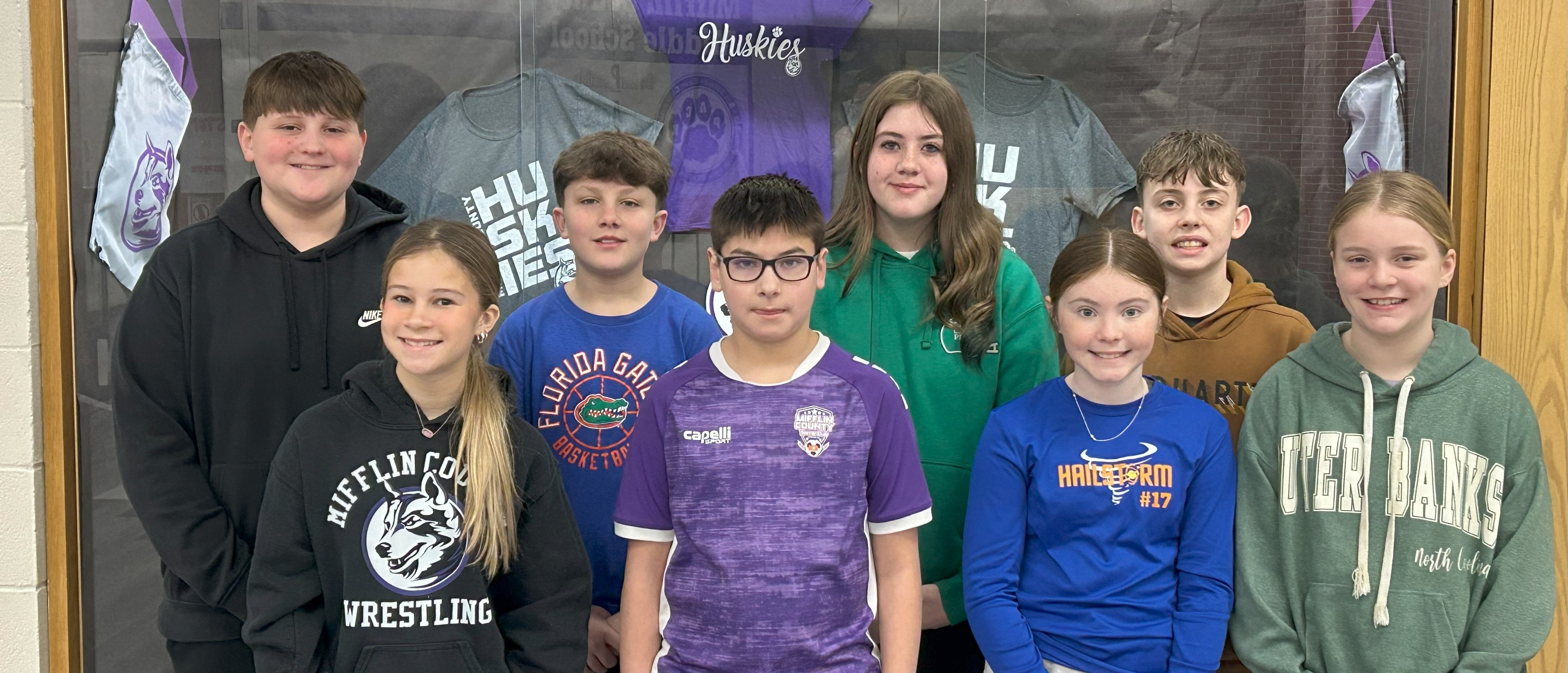 MCMS Huskies of the Month February